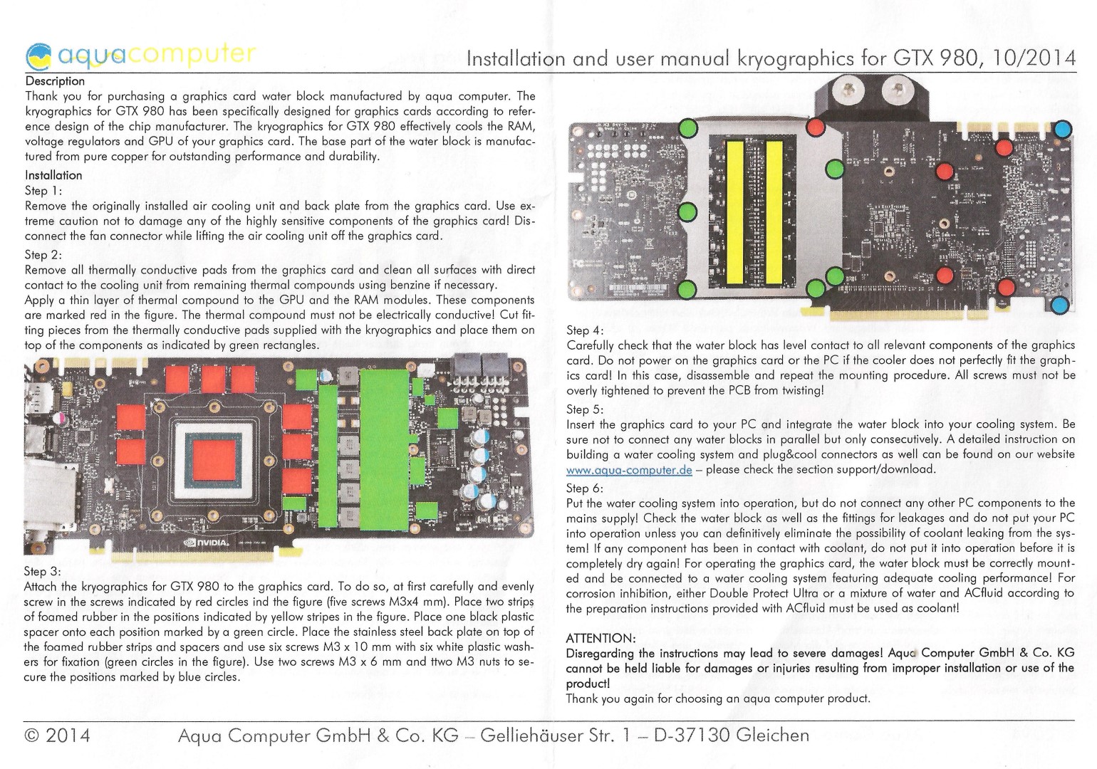 MOUNTING MANUAL Large