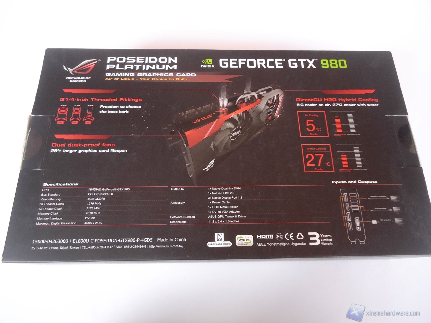 ASUS GTX 980 Poseidon 5