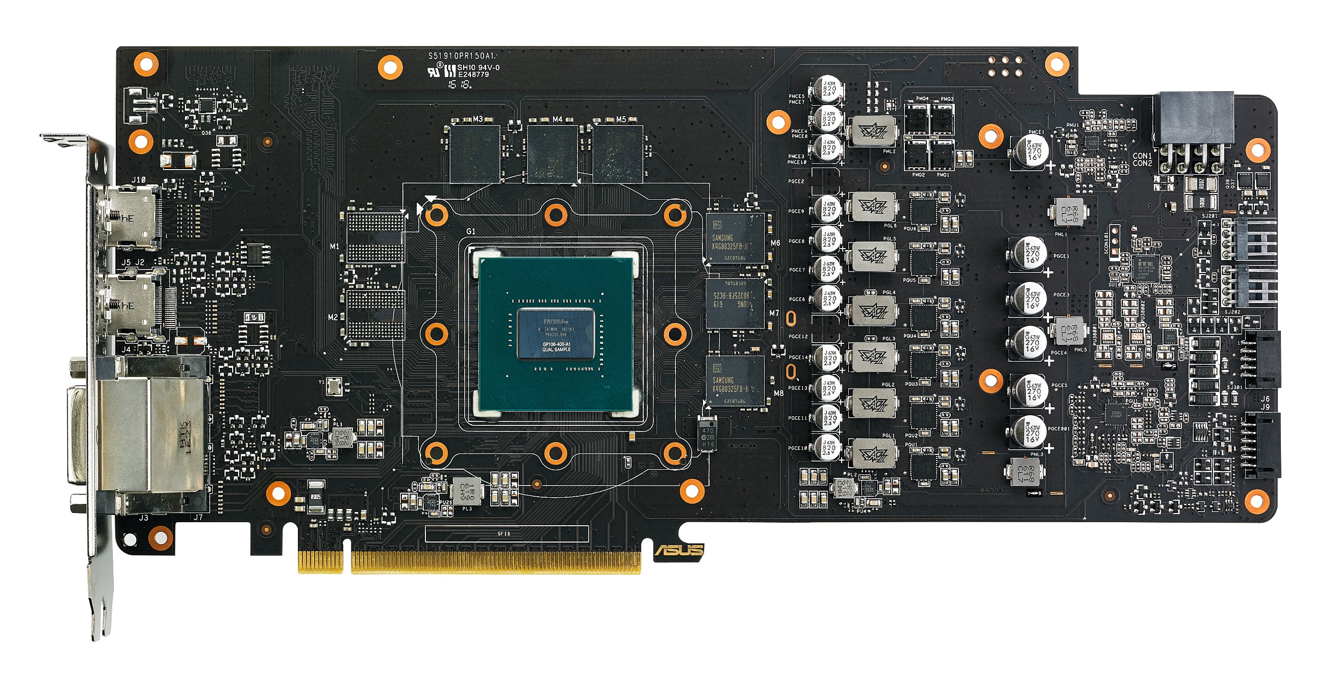 STRIX-GTX1060-O6G-GAMING PCB